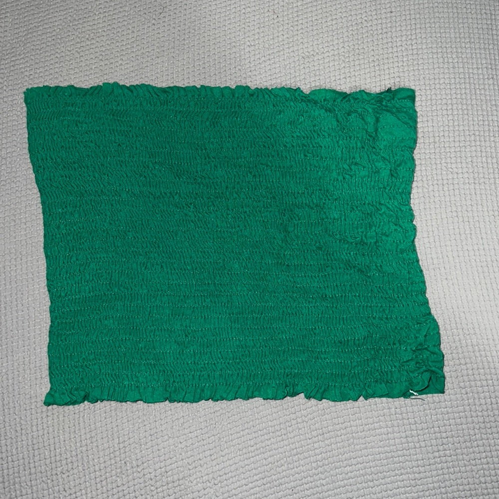Strapless crop top/ worn once